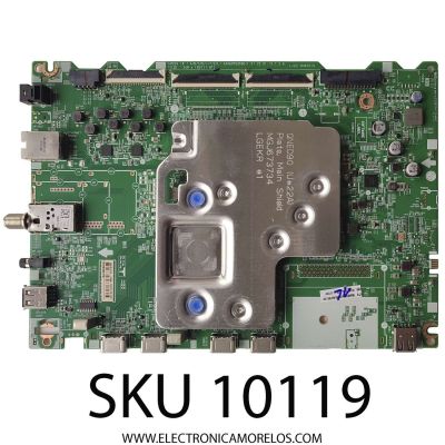 MAIN PARA TV LG / NUMERO DE PARTE EBT67331001 / EAX69763506(1.0) / PANEL NC750EQH-ABLH1 / DISPLAY HV750QUB-E7F / MODELO 75QNED80UQA.BUSGLKR	